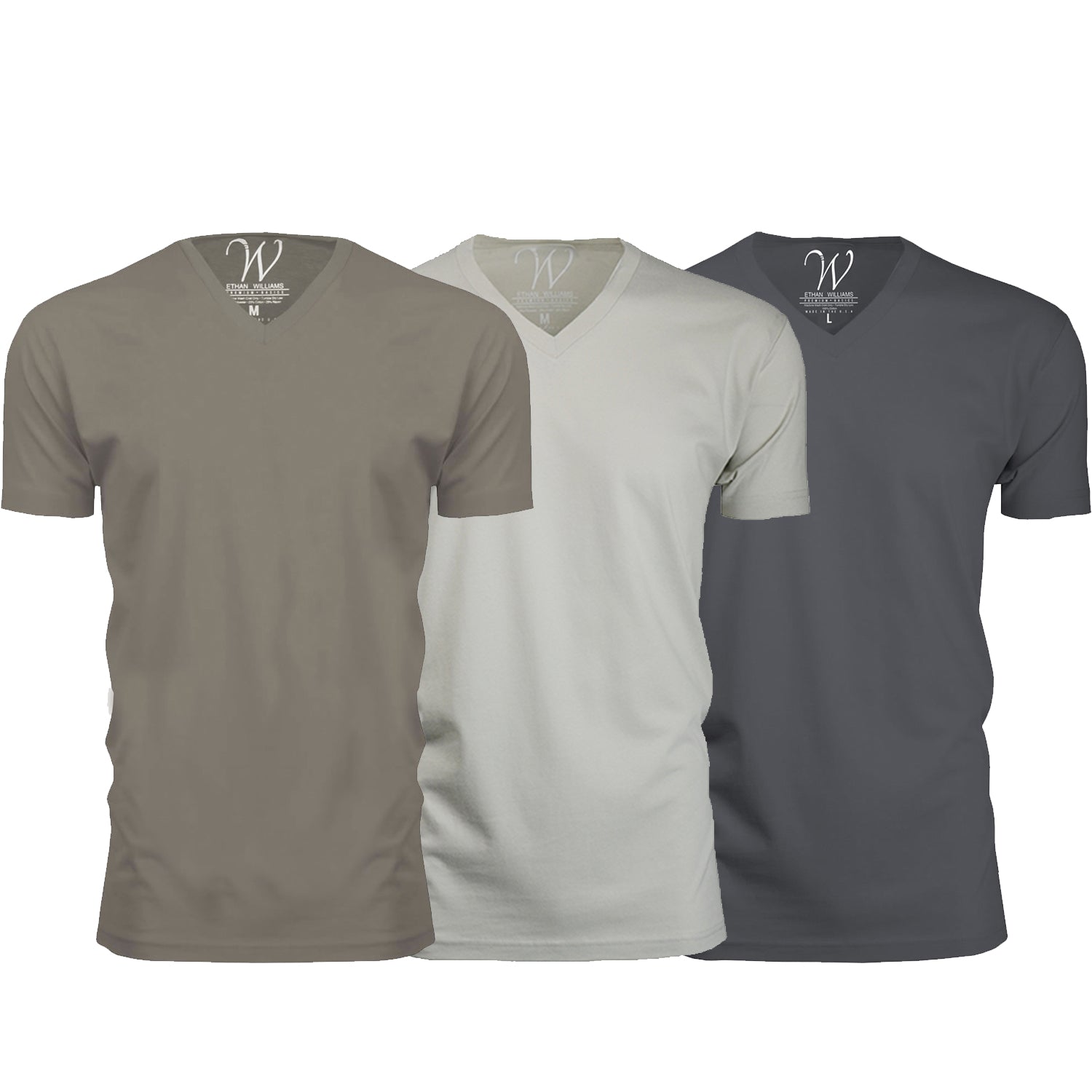 Basic V Neck Tshirts – Ethan Williams Clothing