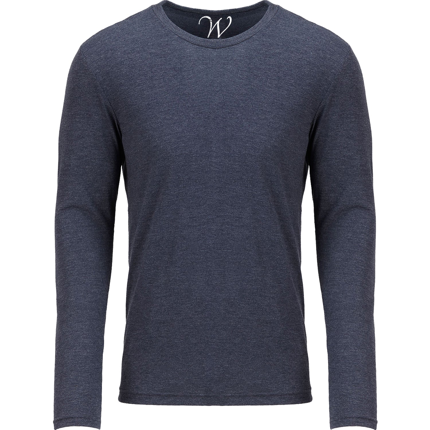 EWC-607N Navy Ultra Soft Sueded Long Sleeve – Ethan Williams Clothing