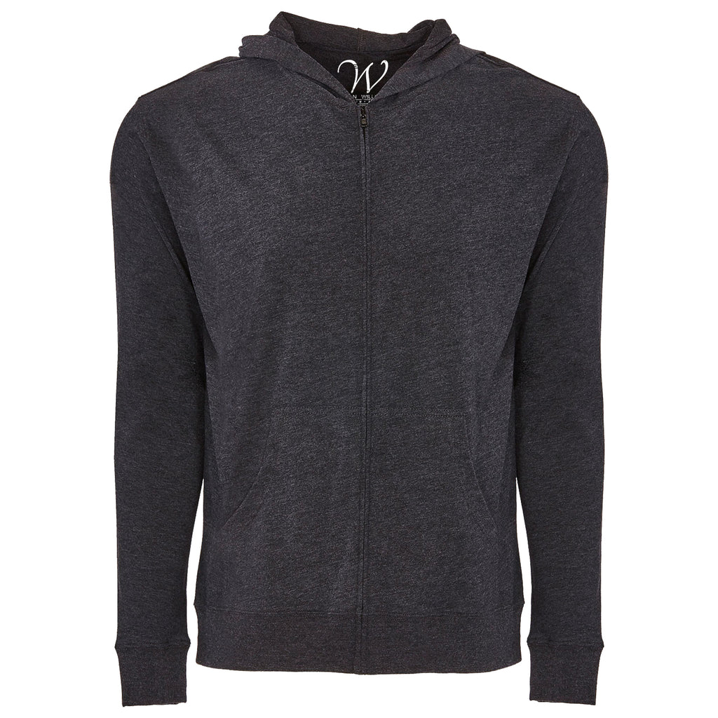 EWC 649CH Charcoal Ultra Soft Sueded Hoodie – Ethan Williams Clothing