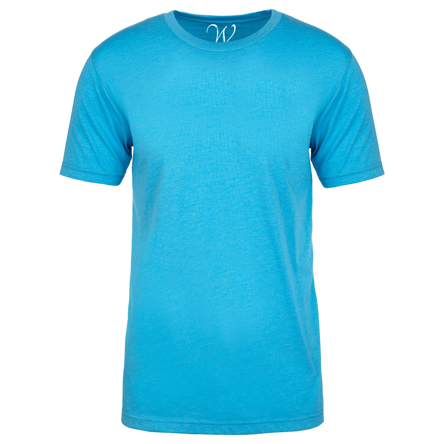 EWC-601T Turquoise Heathered Crew Neck T-shirt – Ethan Williams Clothing