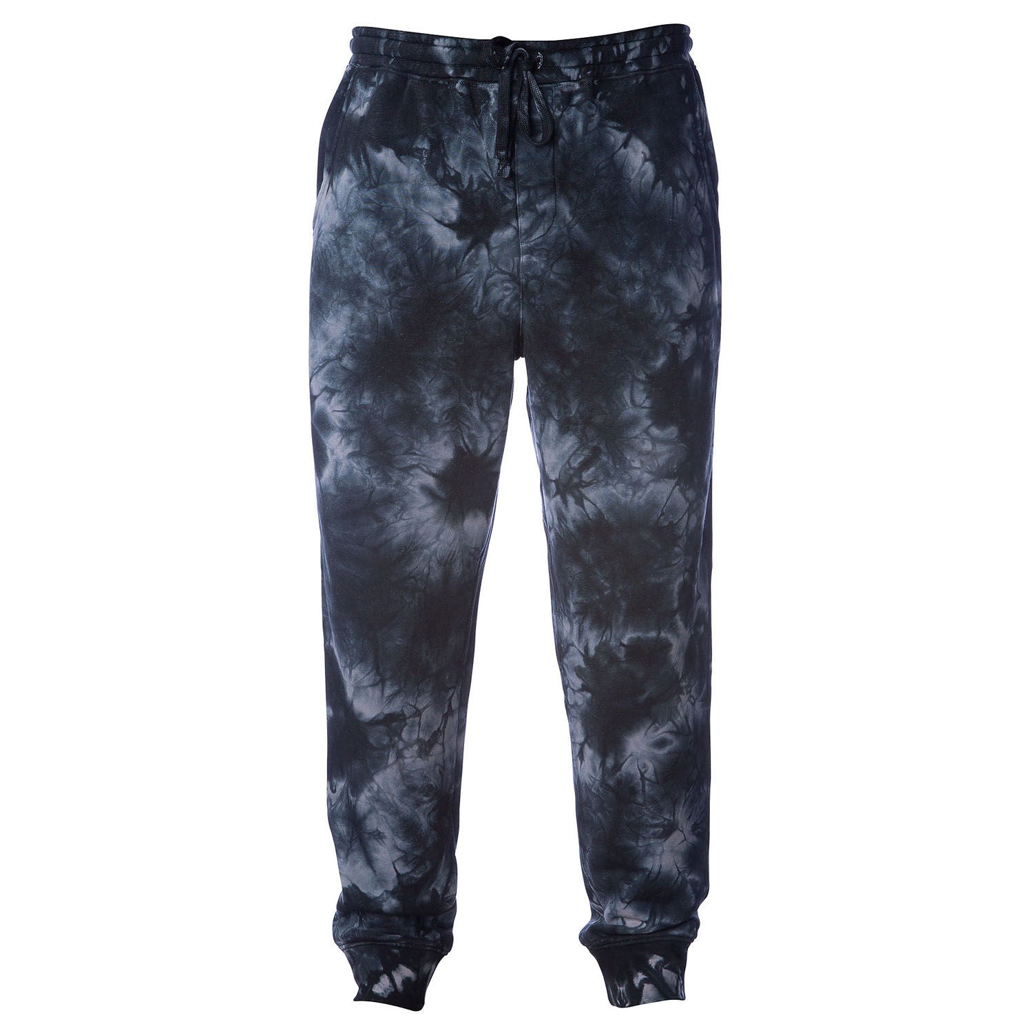 EWC-800TDB Tie Dye Black Pigment Dyed Joggers – Ethan Williams Clothing