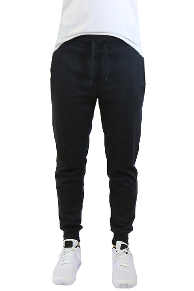 EWC 106JB Black Fleece Joggers – Ethan Williams Clothing