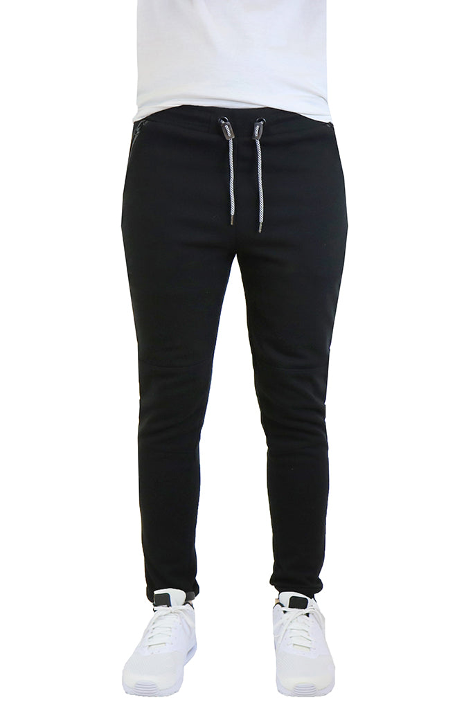 EWC-112JB Black Tech Fleece Joggers – Ethan Williams Clothing