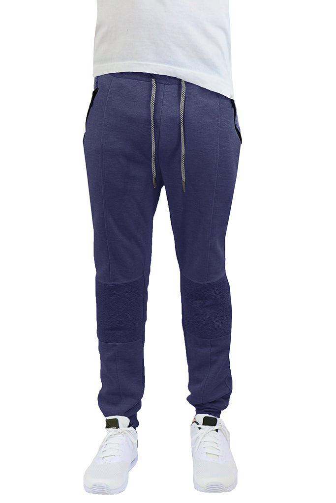 EWC-115JN Navy Tech Fleece Moto Joggers – Ethan Williams Clothing