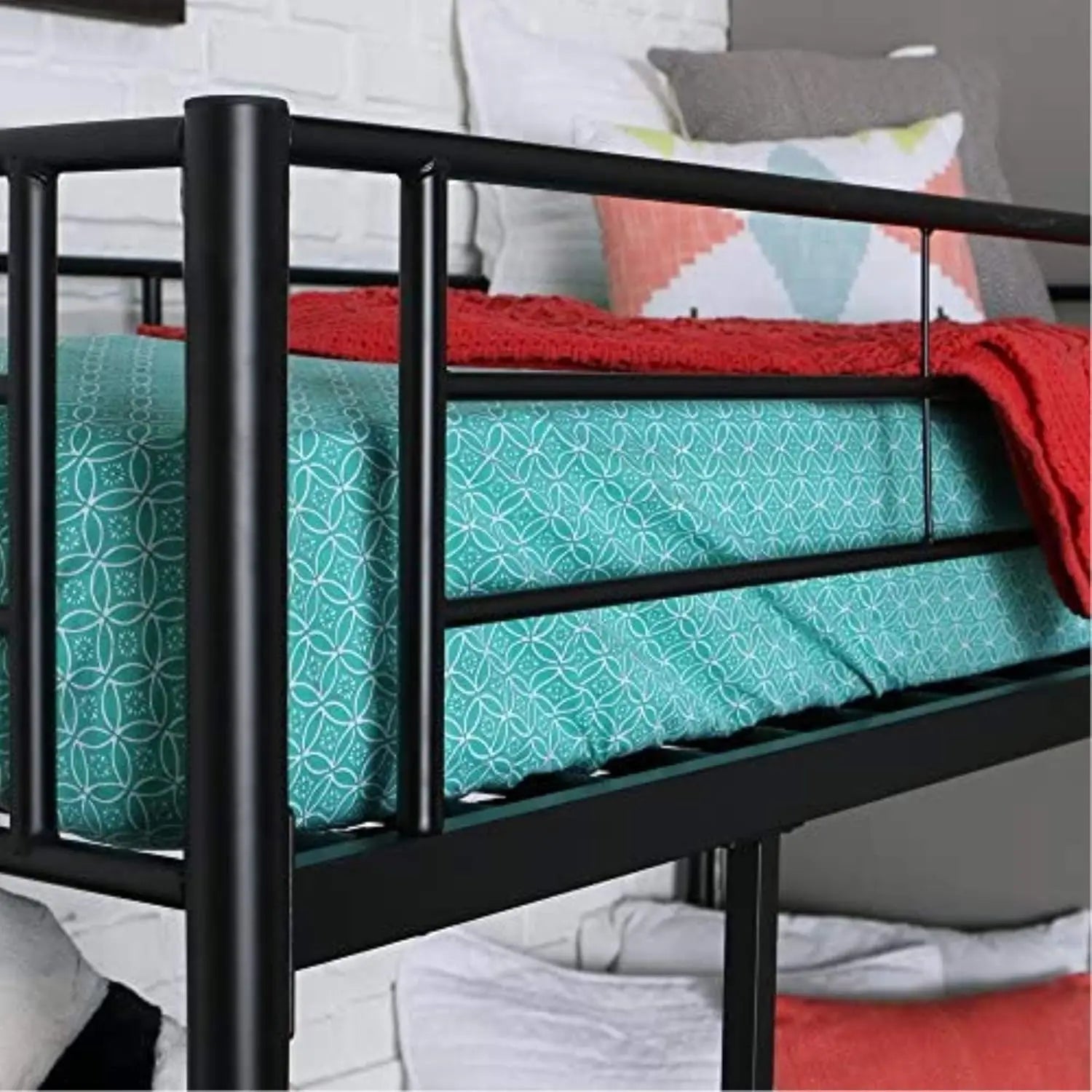 Black Twin Low Loft Bunk
