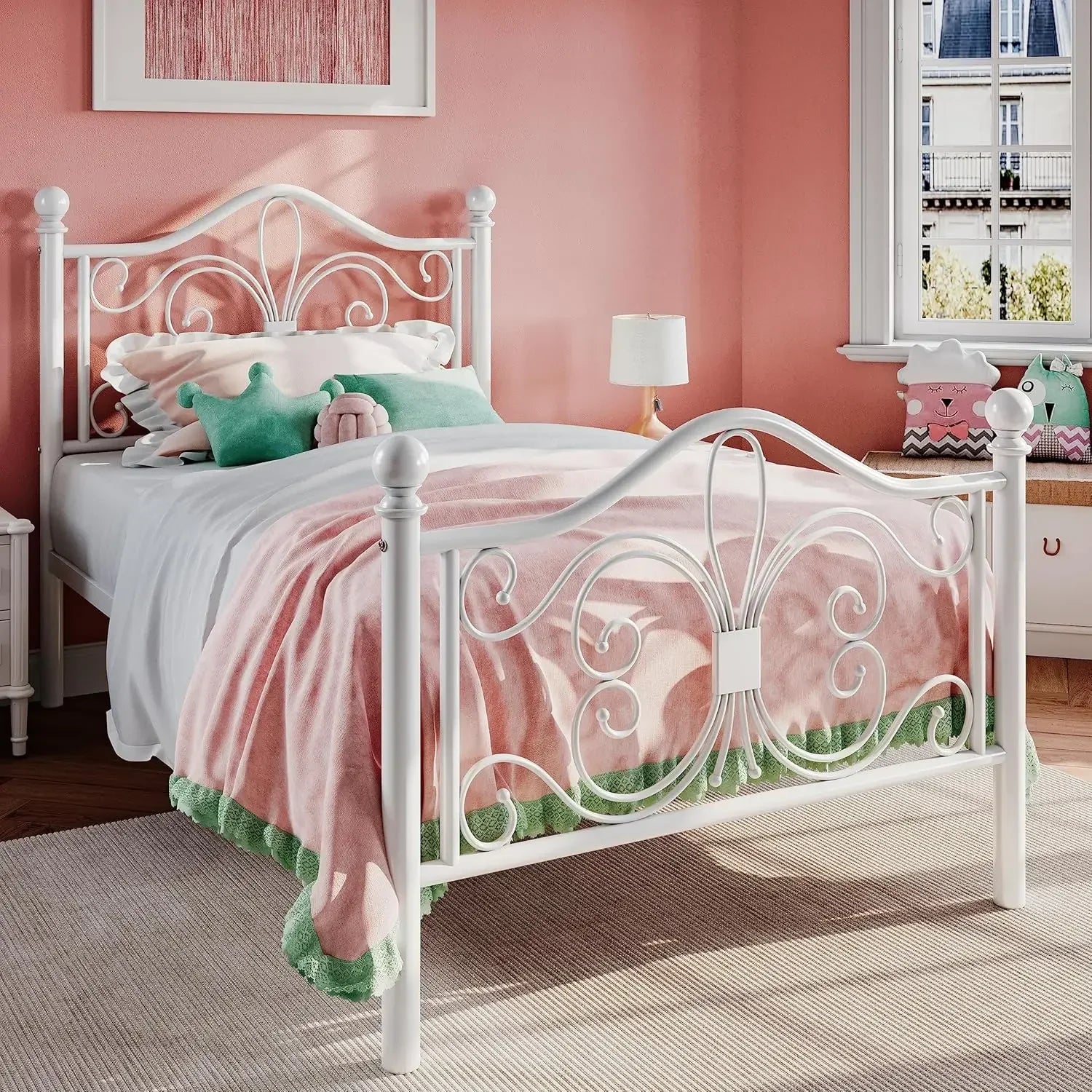 Twin Metal Bed Frame Kids