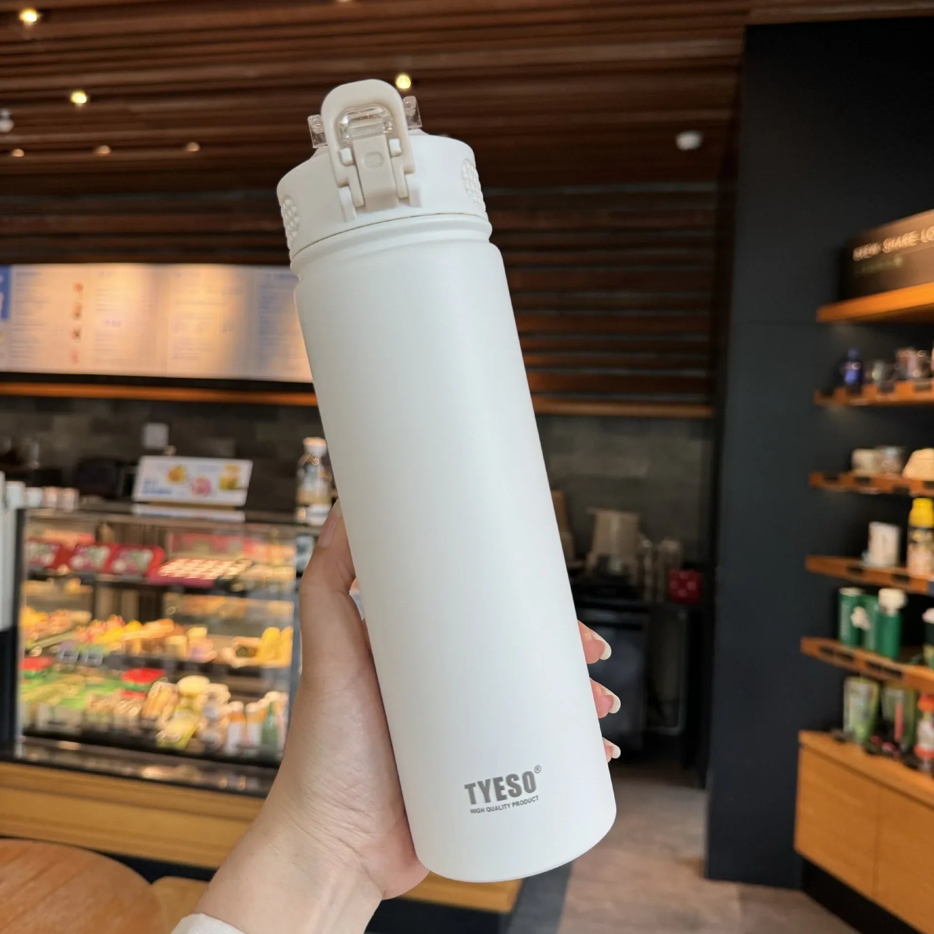 750 ML Stainless Steel Water Bottle with Straw