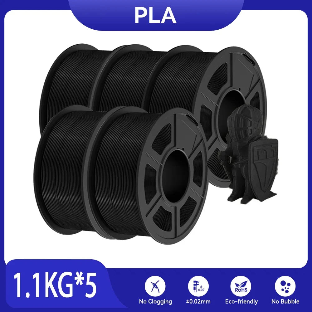 JAYO 5Rolls JAYO TPU SILK 98A 3D Filament Flexible 1.75mm+/-0.02mm 3D Printer SILK Texture Smooth High Quality New Fast Shipping