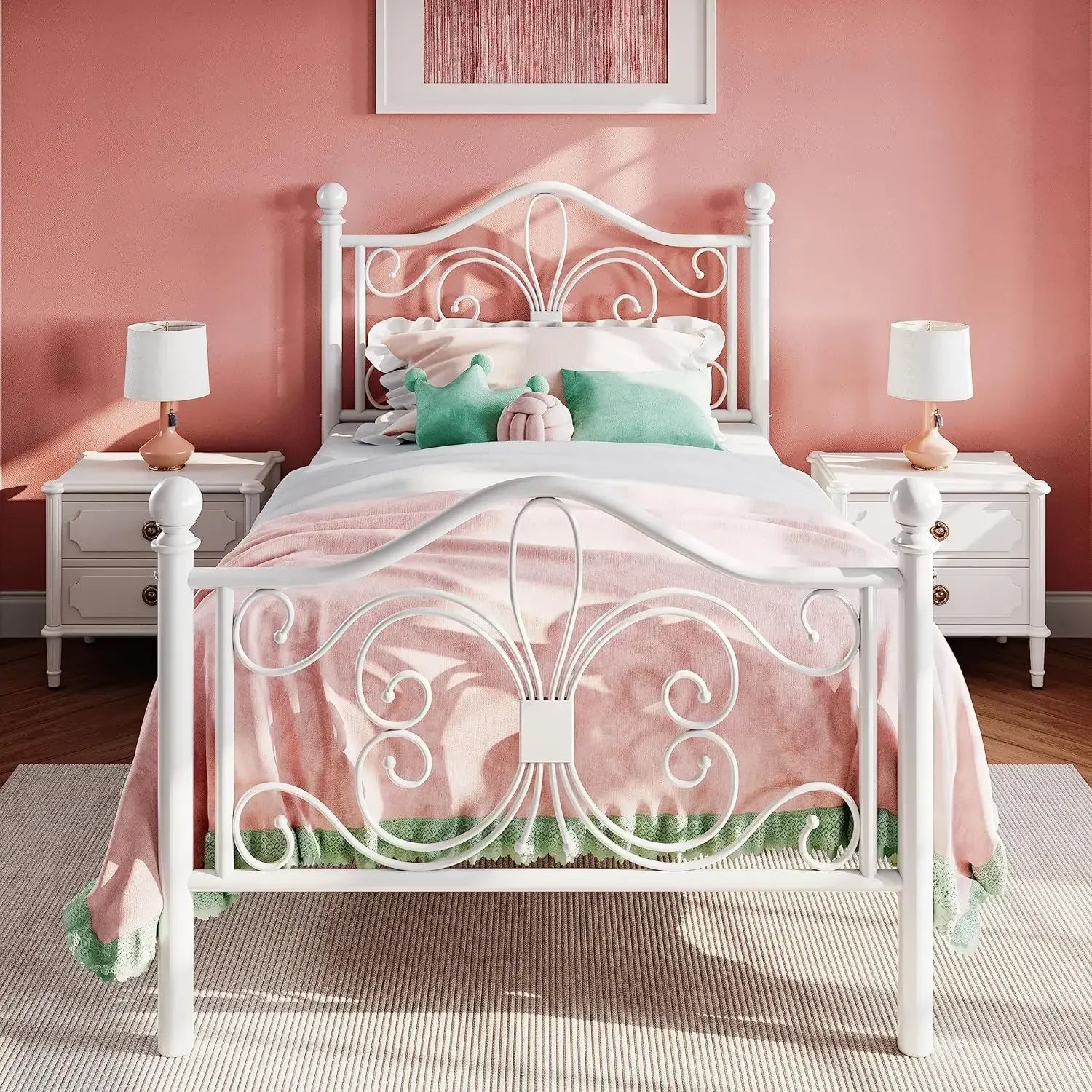 Twin Metal Bed Frame Kids