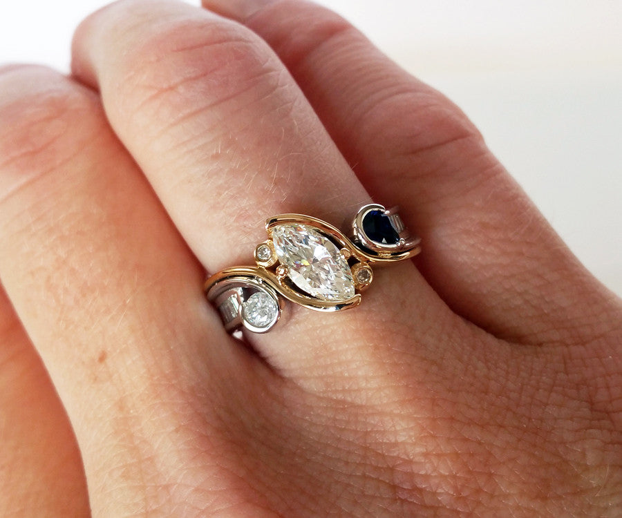 Inherited Wedding Ring Redesign Ambrosia
