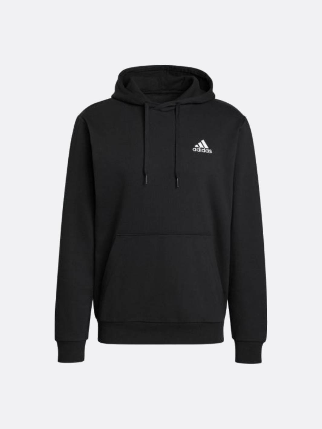 adidas - Men - Essentials Colorblock Hoodie - Scarlet/White - Nohble