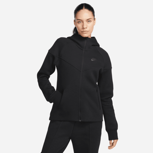 Nike - Women - Tech Fleece Full-Zip Hoodie - Red Stardust/Black – Nohble