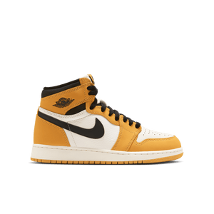 Jordan - Boy - GS Air Jordan 1 Mid - Yellow Ochre/Black – Nohble