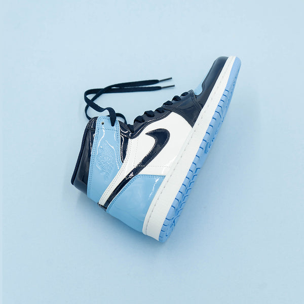 blue air jordans women