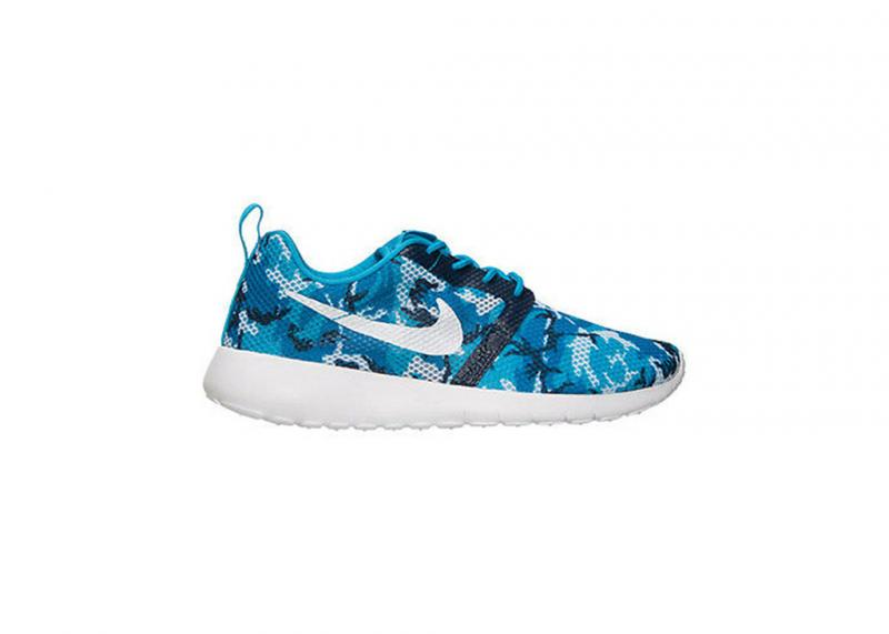 Consequent Clam Discipline NIKE - Boy - GS Roshe Run - Blue Camo - Nohble