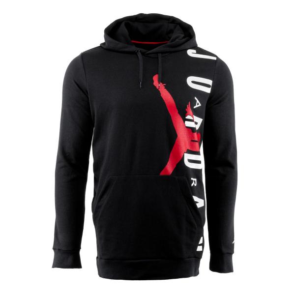 black and red air jordan hoodie
