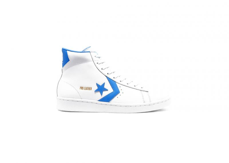 Converse - Men - Pro Leather Hi - White/Carolina Blue - Nohble