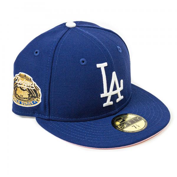 Dodgers Fitted New Era 59FIFTY NorthEast LA Cap Hat Blue Green UV