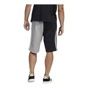 adidas - Men - 3 Stripe Shorts - Grey/Black