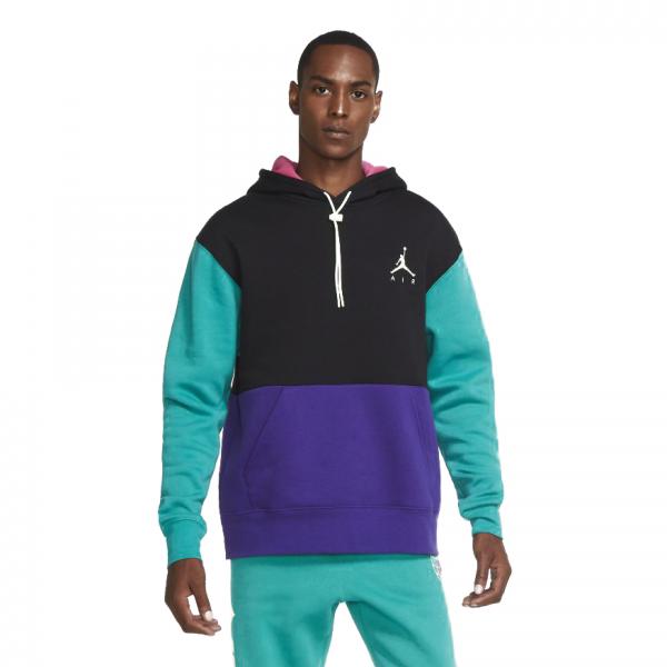 black and purple jordan hoodie