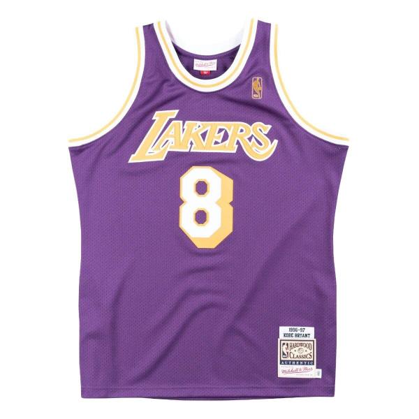 Men's Los Angeles Lakers Kobe Bryant Mitchell & Ness Gold/Purple Authentic  Reversible Jersey