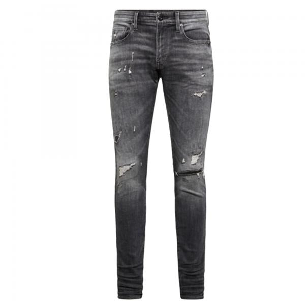 Verlammen rekruut toon G-STAR INC - Men - Revend Skinny Jeans - Vintage Ripped Basalt Grey/Bl -  Nohble