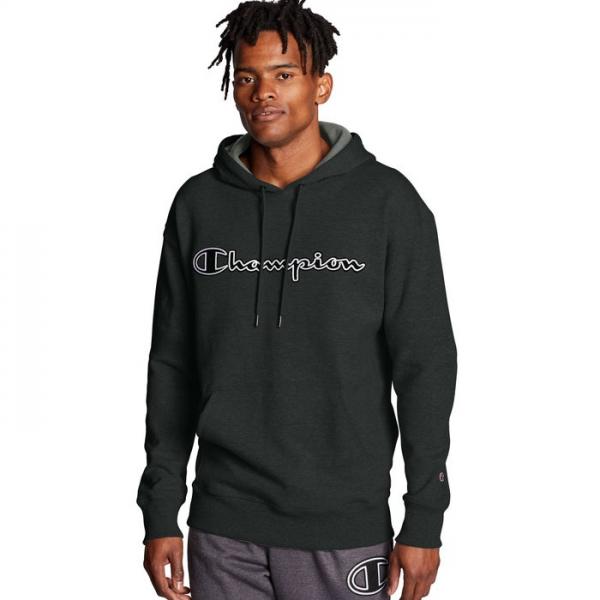 Champion Mens Script Hoodie