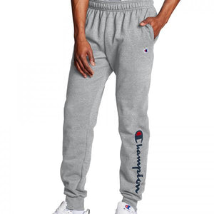 CHAMPION - Men - Script Logo Low Leg Sweatpants - Black