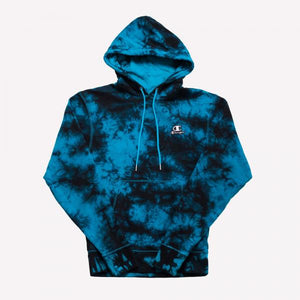 Champion Women's Blue Tie Dye Hoodie Sweater / Various Sizes