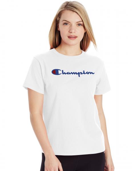 CHAMPION - Women - Classic Tee - White - Nohble