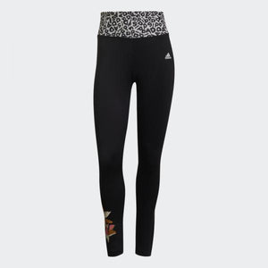 adidas - Women - Floral Tights - Black – Nohble