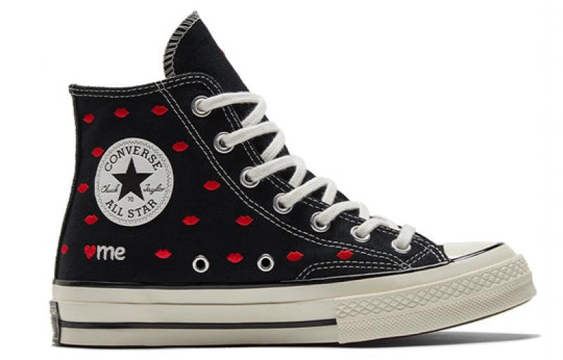 Converse - Women - Chuck 70 - Crafted Love - Black/Red
