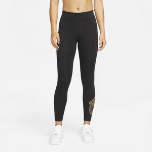 Nike - Women - Sport Shine Legging - Black/White – Nohble