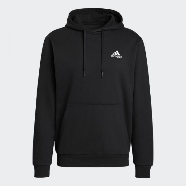 adidas - Men - Essentials Colorblock Hoodie - Scarlet/White - Nohble