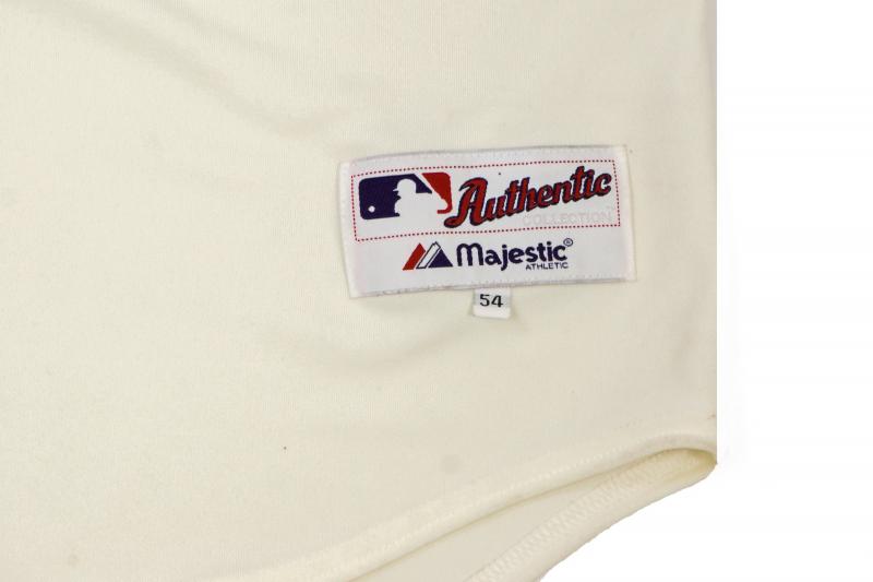 St. Louis Cardinals White Home Authentic Flex Base Jersey by Majestic