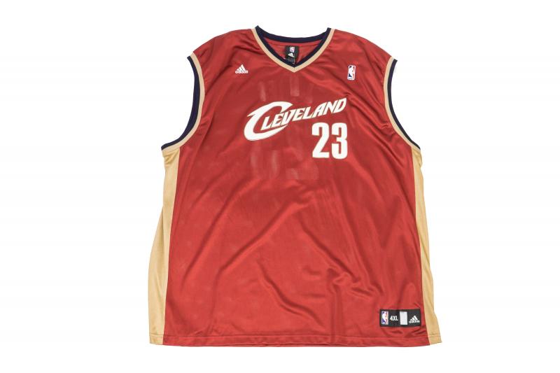 Rare Adidas NBA Cleveland Cavaliers LeBron James Diamond Basketball Jersey