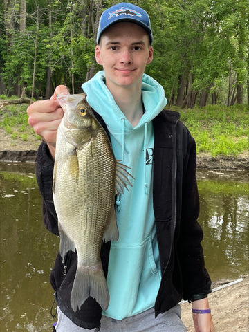 20 Inch White Bass Caught