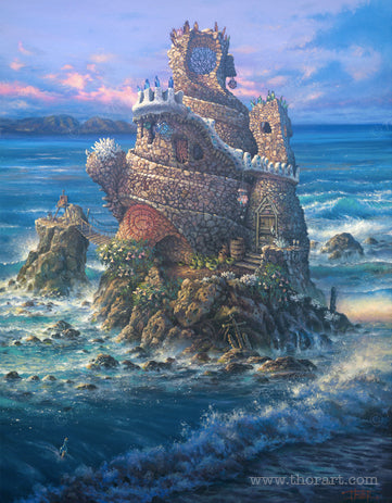 thorart tom thordarson nautical art bottled secrets fantasy art