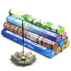 Experience Tranquility and Purification with Y's 20 Sticks of Indian Incense - Aromatic Varieties like White Sage, Lavender, Yoga, Sea Breeze, and Love, Perfect for Meditation, Aromatherapy, and Air Deodorization. - Your Healthy Adventure & More