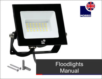 Morris floodlights instruction manual