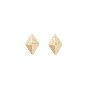14k Mini Howden Studs - Cochineal