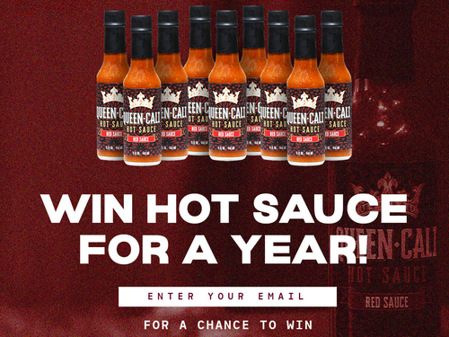 Win Hot sauce for a year – Queen Cali Red Sauce