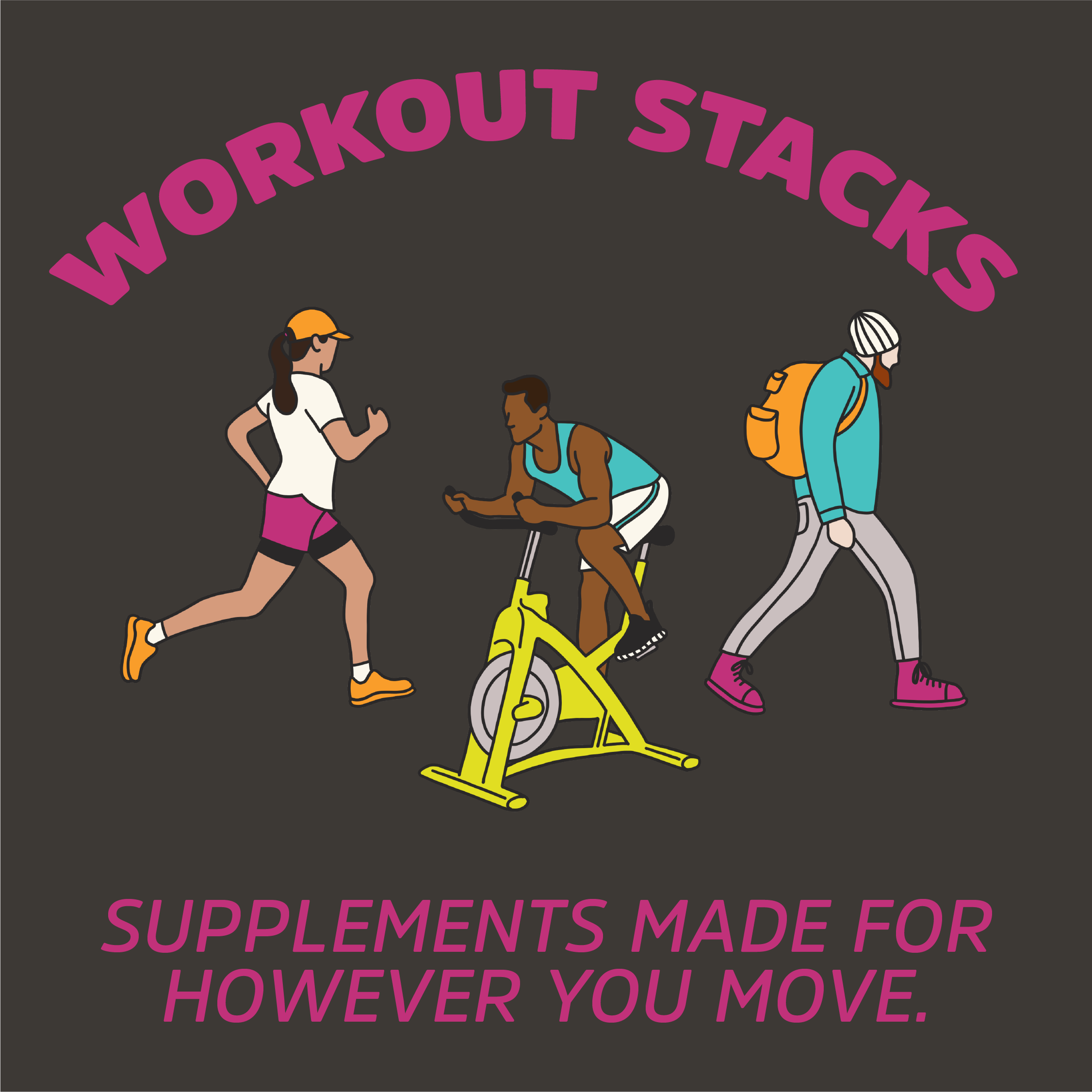 Workout Stacks: Supplements made for however you move
