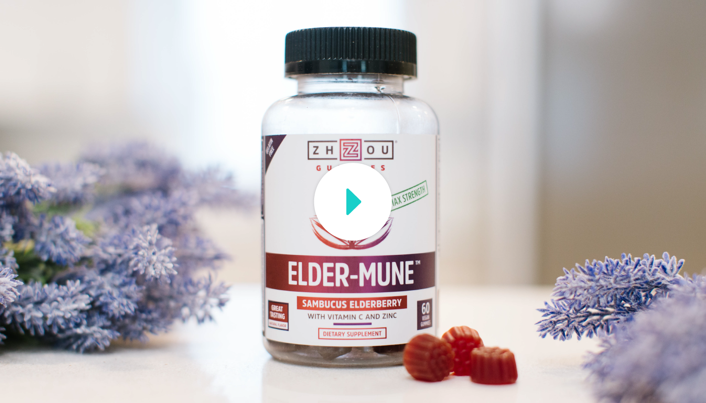 Elder-Mune Elderberry Gummies – Zhou Nutrition