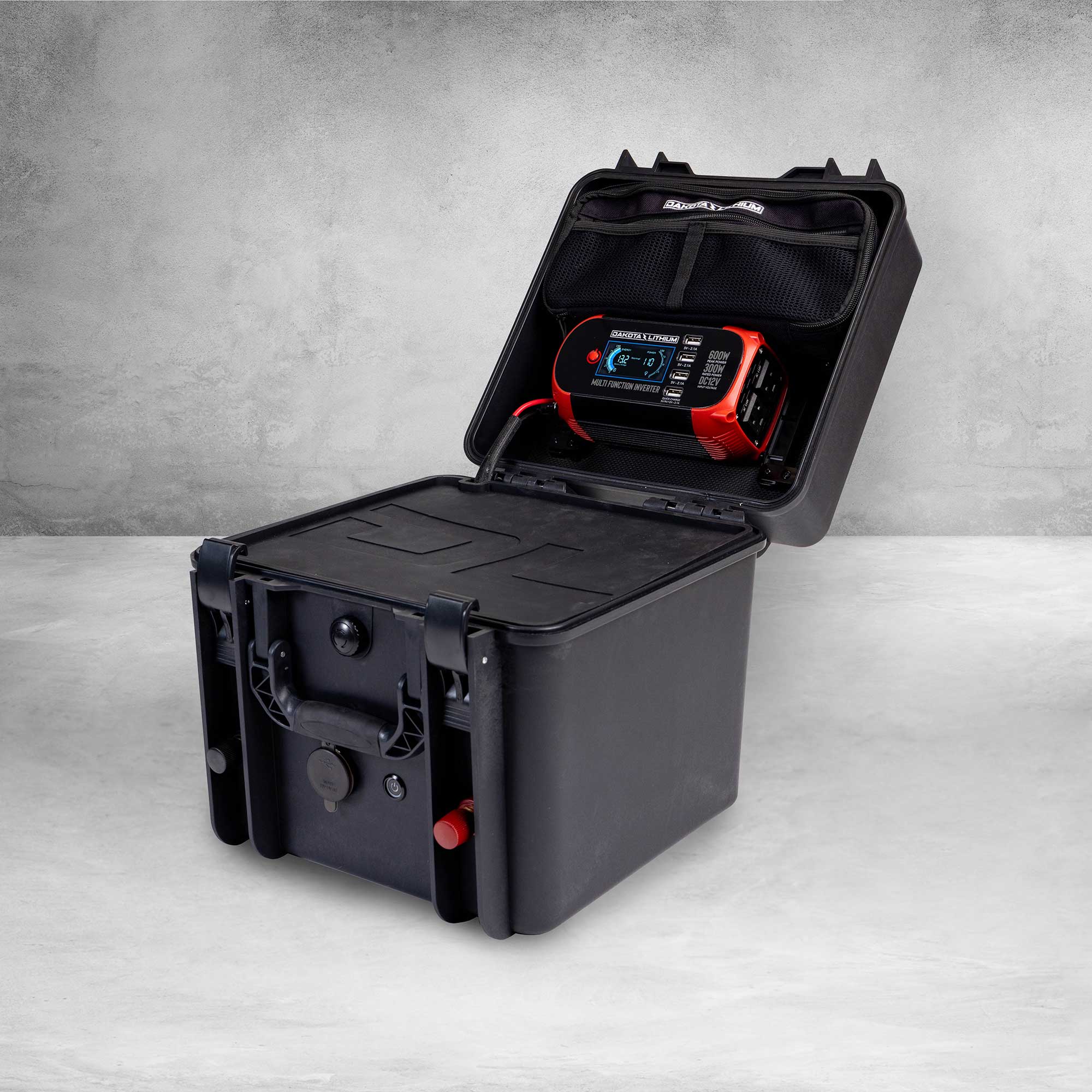 Dakota Lithium Powerbox+ 135 Waterproof Solar Generator, 12V 135Ah DL