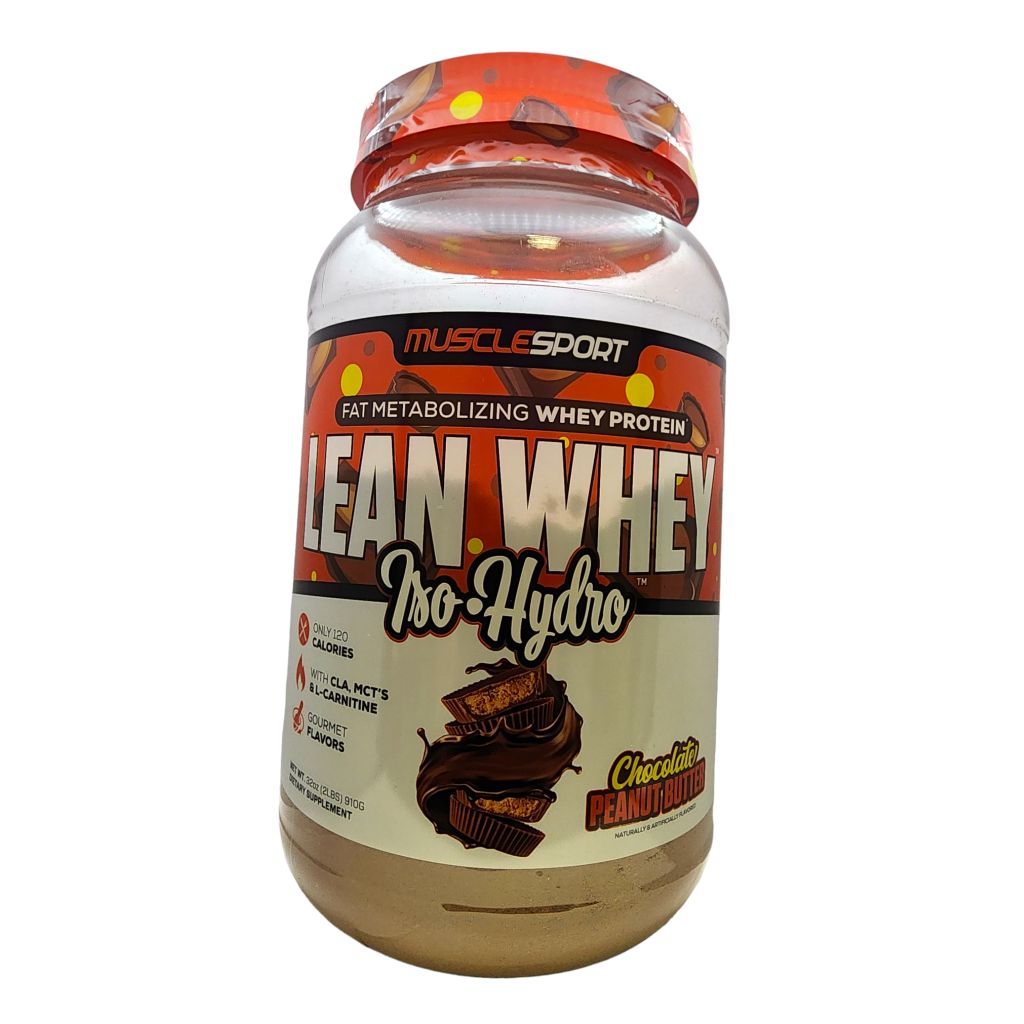 MUSCLE SPORT - LEAN WHEY ISO/HYDRO PROTEIN - Lions Den Gym product image