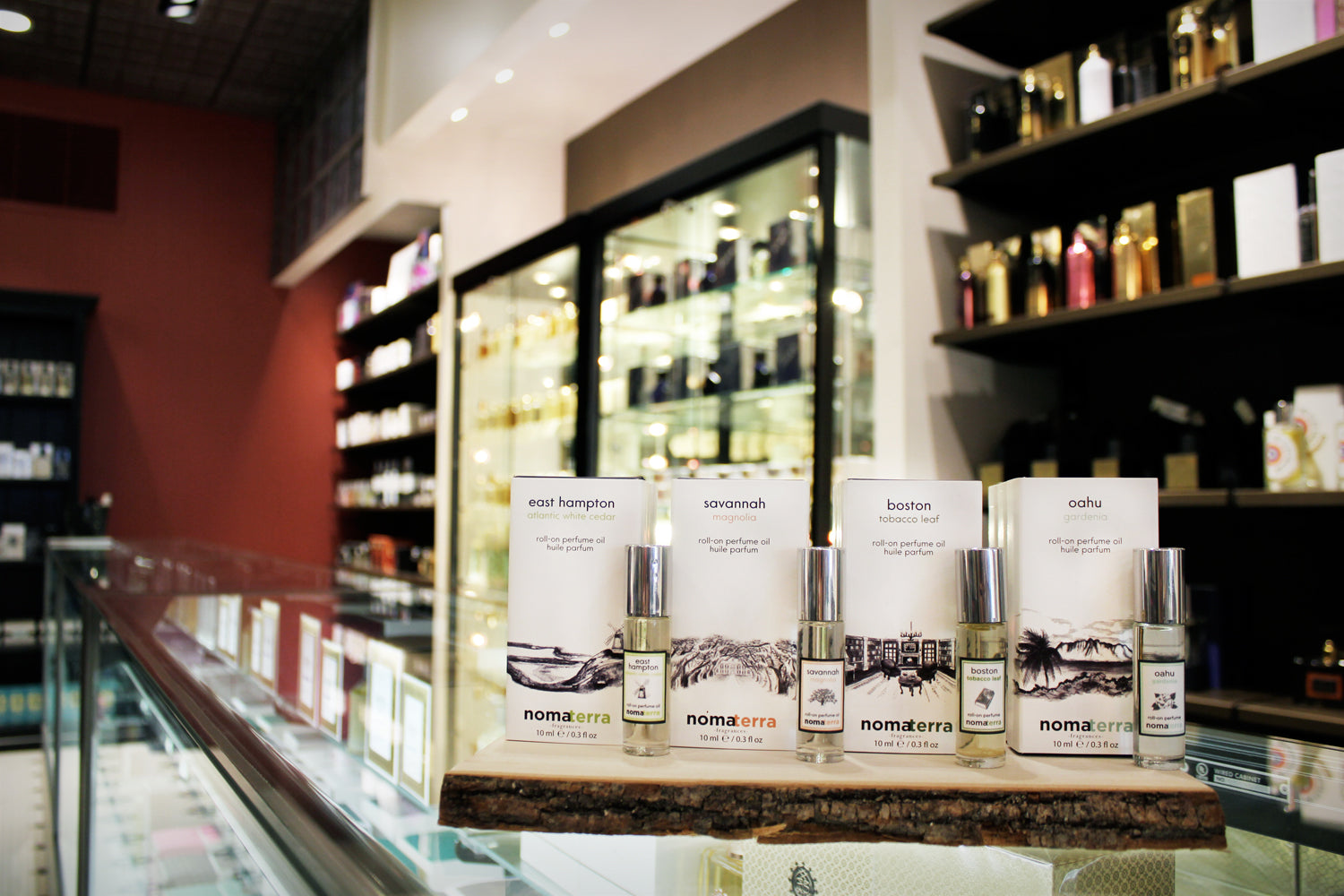 Nomaterra Perfume Oils Now Available at Merz Apothecary in Chicago