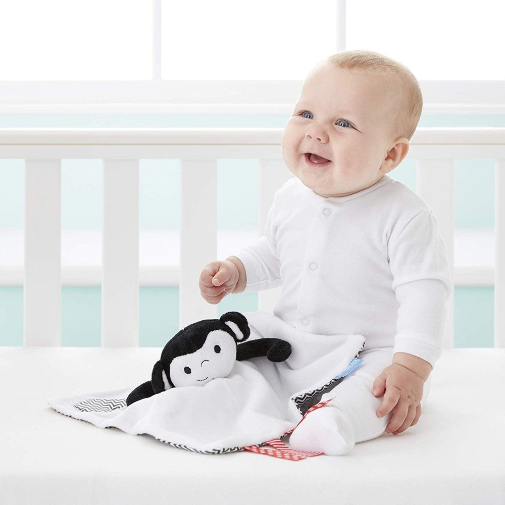 Tommee Tippee Baby Comforter Toy, Soft Plush Velour, Includes Teether, 0m+, Marco Monkey Tommee Tippee