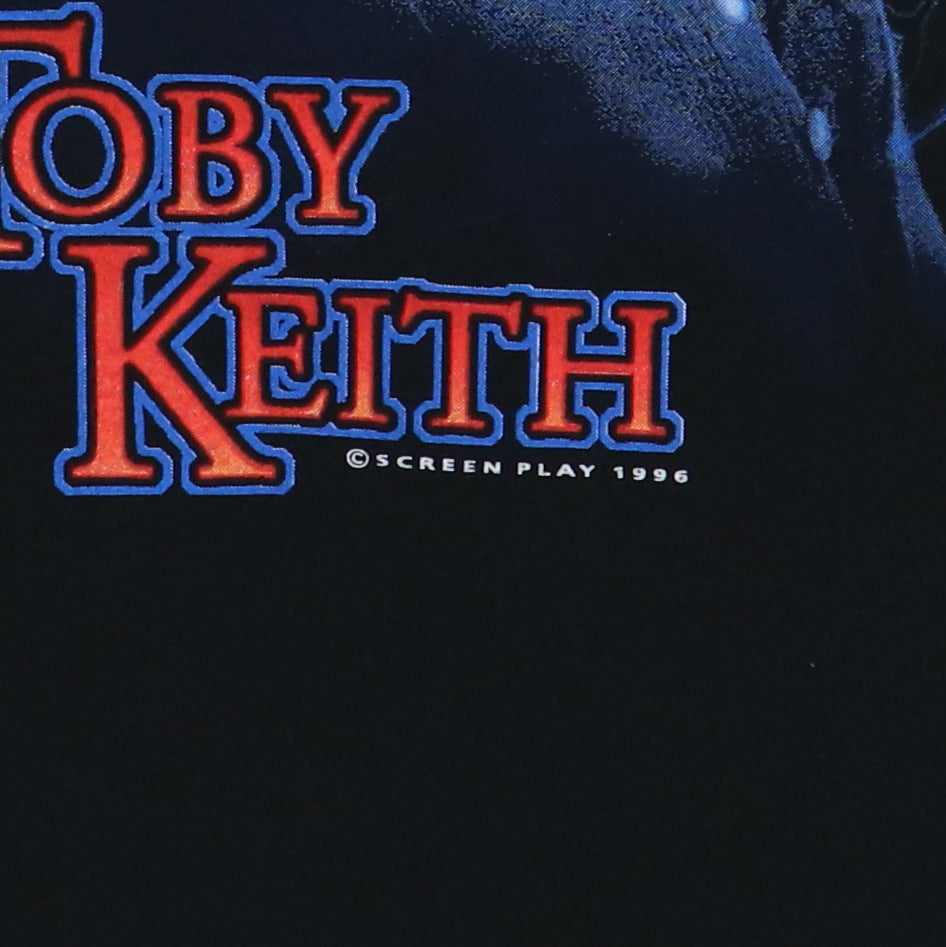 1996 Toby Keith Blue Moon Shine Shirt – WyCo Vintage