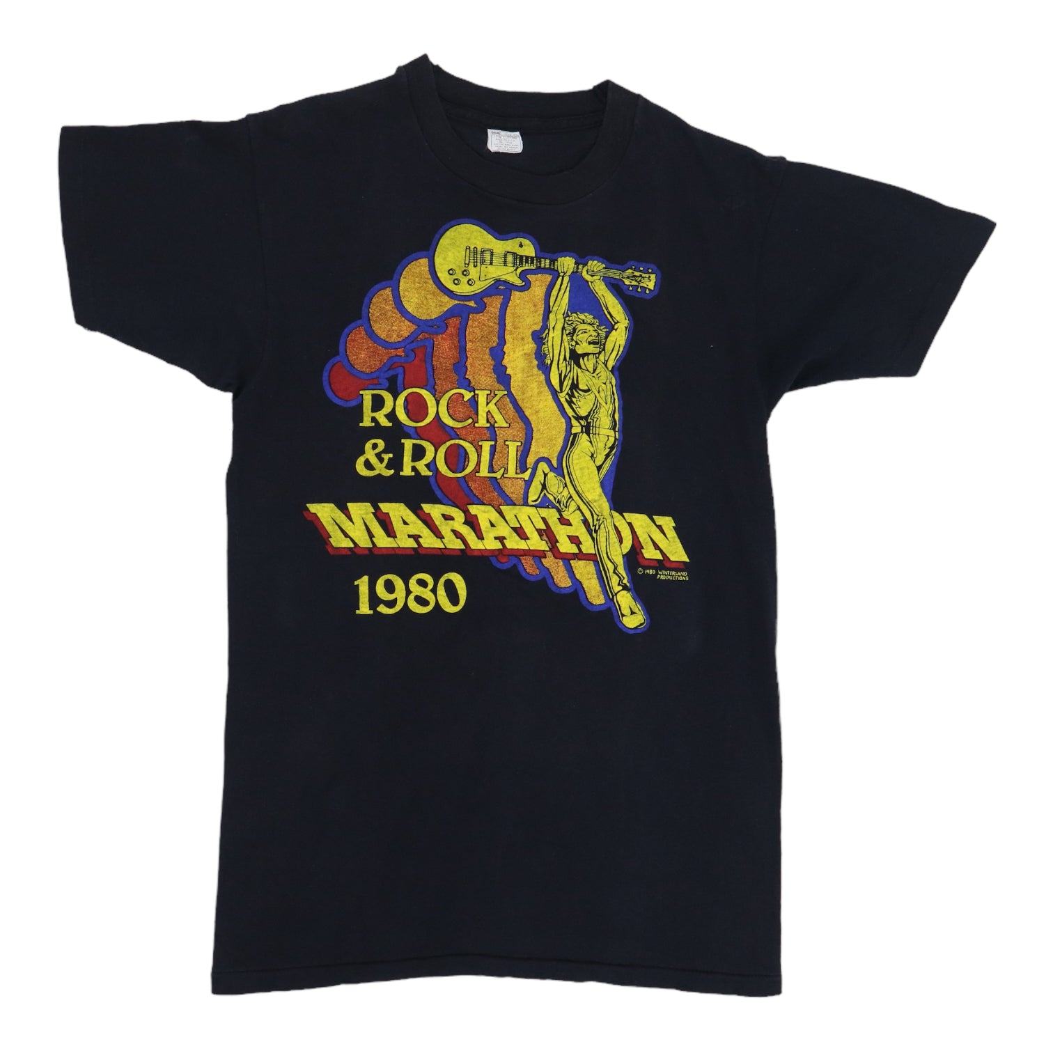 1980 Rock N Roll Marathon Concert Shirt – WyCo Vintage